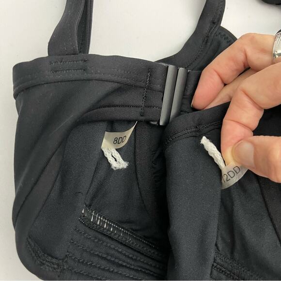 Seafolly Quilted DD Cup Bralette in Black NEW 4US - Picture 5 of 6